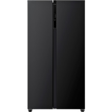 Frilec BONNSBS-680-040CB side-by-side koelkast - zwart