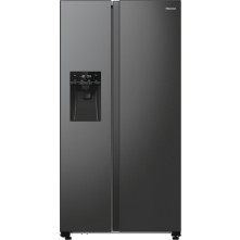 Hisense RS5P535NTFE side-by-side koelkast - blacksteel