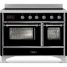 ILVE MDI106NE3/BK inductie fornuis - 100 cm breed - glanzend zwart