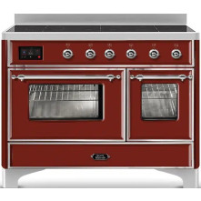 ILVE MDI106NE3/BU inductie fornuis - 100 cm breed - rood