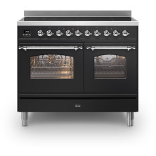 Ilve PDI106NE3/MG inductie fornuis - grafiet - 100 cm. breed