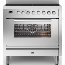 Ilve PI09WE3/SS inductie fornuis rvs - 90 cm. breed