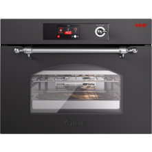 Ilve 645SNZT4/MGC inbouw oven mat grafiet/chroom - 60 cm. breed