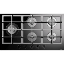 Ilve HCG90SCK/BK kookplaat inbouw zwart - 90 cm. breed