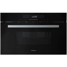 Inventum IMC3834GT inbouw combi-magnetron - nis 38 cm - zwart