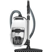 De Miele Blizzard Comfort XL Powerline is een zeer degelijke slede stofzuiger uitgevoerd zonder zak met omvangrijk pakket accessoires voor vrijwel elk reinigingsprobleem. Deze stofzuiger is standaard voorzien van een brede parketborstel, een telescopisch