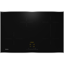 Miele KM7373FR inbouw inductie kookplaat met rvs rand - 80 cm