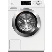 Miele WEK375WPS wasmachine met 10 kg en energieklasse A label