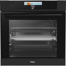 Pelgrim OVS836MAT inbouw matzwarte combi-stoomoven
