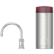 Quooker COMBI Classic Nordic Round CHROOM - kokend water kraan