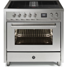 Steel Enfasi Mistral EQ9F-4FIK inductie fornuis met afzuiging