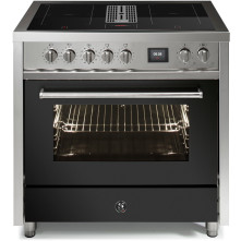 Steel Enfasi Mistral EQ9F-4FIK inductie fornuis met afzuiging