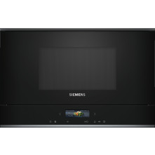 Siemens BF722L1B1 inbouw magnetron - linksdraaiend - zwart