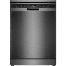 Siemens SN23EC03ME vrijstaande vaatwasser - blacksteel