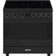 Smeg C9IMN2 inductie fornuis - mat zwart - 90 cm