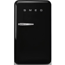 Smeg FAB10HRBL6 retro jaren 50 koelkast - zwart - tafelmodel