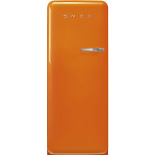 Smeg FAB28LOR6 retro jaren 50 koelkast - oranje - linksdraaiend