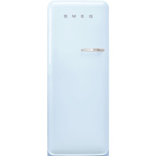 Smeg FAB28LPB6 retro jaren 50 koelkast - pastel blauw - linksdraaiend