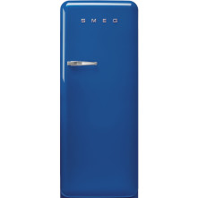 Smeg FAB28RBE6 retro jaren 50 koelkast - blauw - rechtsdraaiend