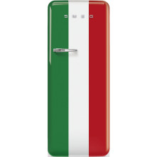 Smeg FAB28RDIT6 retro jaren 50 koelkast - Italia flag