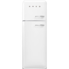 Smeg FAB30LWH6 retro jaren 50 koelkast - wit - linksdraaiend