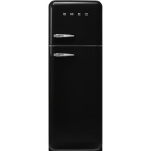 Smeg FAB30RBL6 retro jaren 50 koelkast - zwart