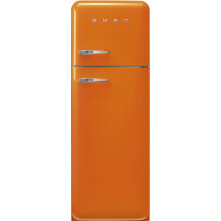 Smeg FAB30ROR6 retro jaren 50 koelkast - oranje