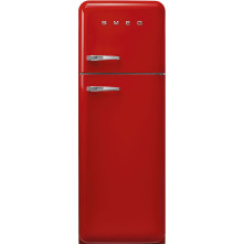 Smeg FAB30RRD6 retro jaren 50 koelkast - rood