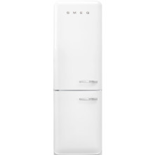 Smeg FAB32LWH6 retro jaren 50 koelkast - wit - linksdraaiend