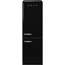 Smeg FAB32RBL6 retro jaren 50 koelkast - zwart