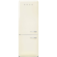 Smeg FAB38LCR6 retro jaren 50 koelkast - creme - linksdraaiend