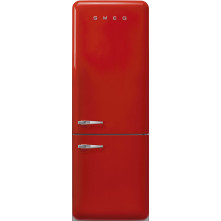 Smeg FAB38RRD6 retro jaren 50 koelkast - rood - rechtsdraaiend