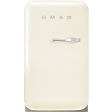 Smeg FAB5LCR6 retro jaren 50 koelkast - creme - linksdraaiend