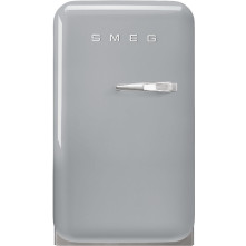 Smeg FAB5LSV6 retro jaren 50 koelkast - zilver - linksdraaiend