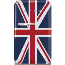 Smeg FAB5RDUJ6 retro jaren 50 koelkast - Union Jack - rechtsdraaiend