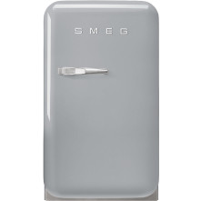 Smeg FAB5RSV6 vrijstaand koelkast - zilver