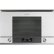 Smeg MP122B1 inbouw magnetron met grill - wit