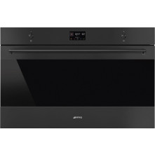 Smeg SFP9302TN inbouw oven - 90 cm. breed - mat zwart