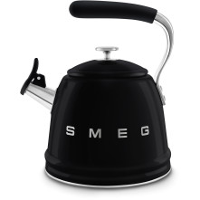 Smeg WKF01BL fluitketel - jaren 50 - zwart