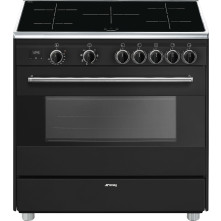 Smeg BG91IAN2 antraciet inductie fornuis - outlet