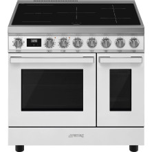 Smeg CPF92IMWH inductie fornuis - wit - dubbele oven - Portofino