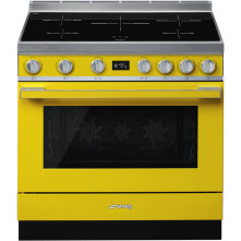 Smeg CPF9IPYW inductie fornuis - geel