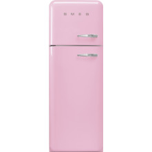 Smeg FAB30LPK5 linksdraaiende retro koelkast - roze