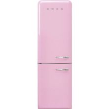 Smeg FAB32LPK5 retro jaren 50 koelkast roze - linksdraaiend