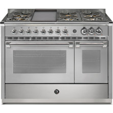 Steel A12FF-6T Ascot gas fornuis - 120 cm breed