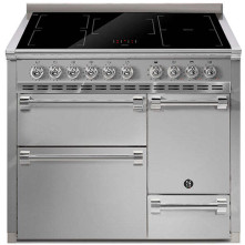 Steel AQ10SFF-D-5FI Ascot inductie fornuis - 100 cm - combi-stoomoven