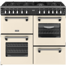 Stoves Richmond 100 DF DX gas fornuis - creme - 100 cm. breed