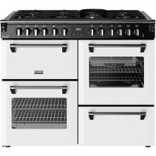 Stoves Richmond 110 DF DX gas fornuis - ice white - 110 cm. breed