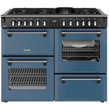 Stoves Richmond 110 DF DX gas fornuis - twilight blue - 110 cm. breed