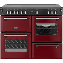 Stoves Richmond 110 Ei DX RTY inductie fornuis - garnet red - 110 cm breed
